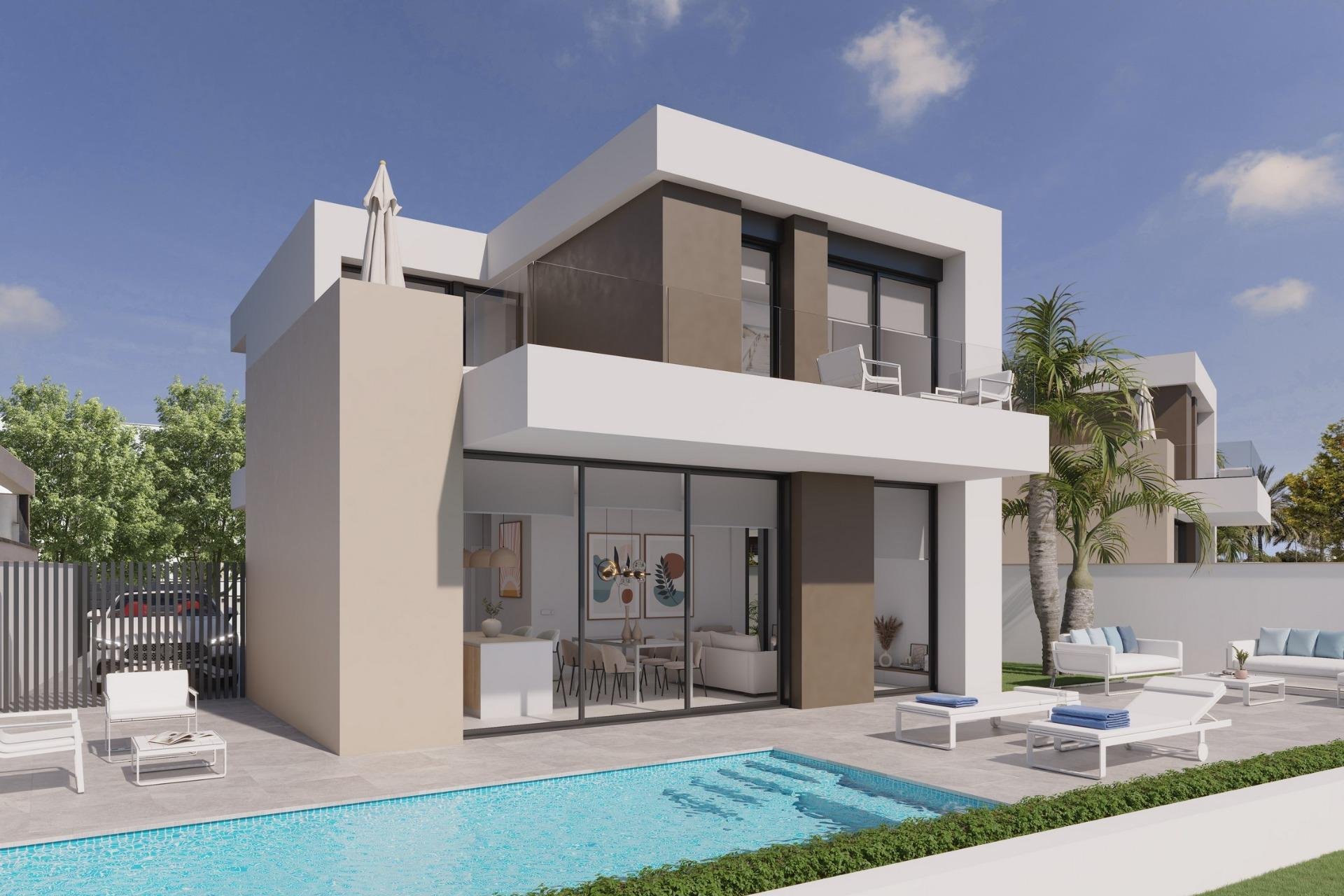Obra nueva - Villa -
San Javier - Roda Golf