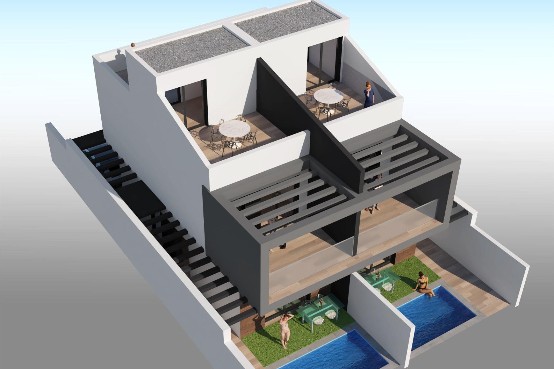 Obra nueva - Villa -
San Javier - Santiago de la Ribera
