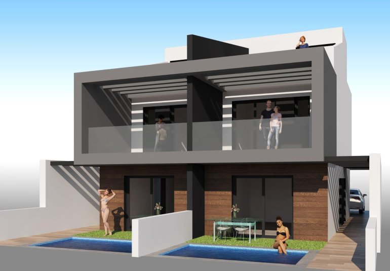 Obra nueva - Villa -
San Javier - Santiago de la Ribera