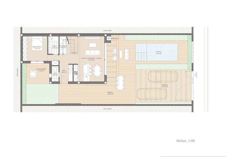 Obra nueva - Villa -
San Juan de los Terreros