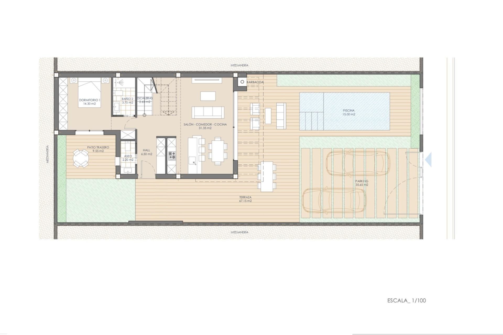 Obra nueva - Villa -
San Juan de los Terreros