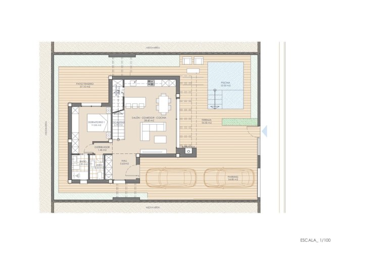 Obra nueva - Villa -
San Juan de los Terreros