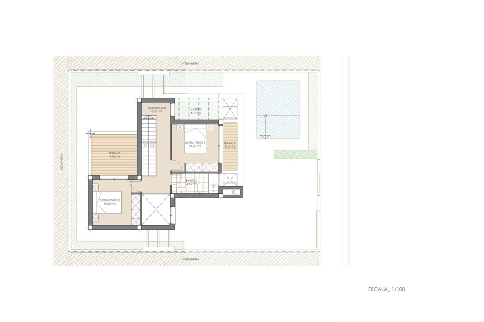 Obra nueva - Villa -
San Juan de los Terreros