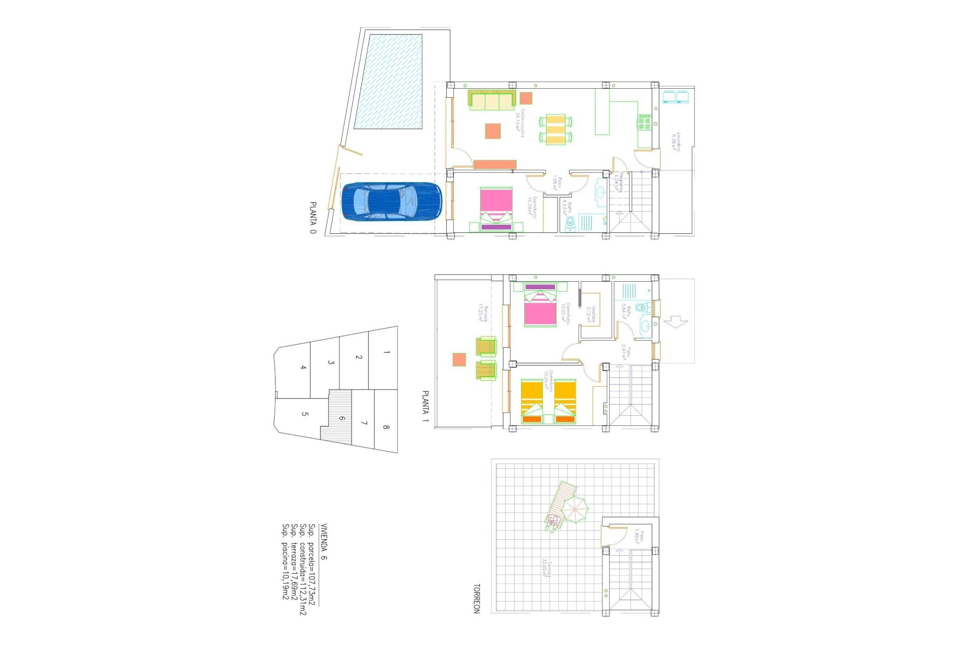 Obra nueva - Villa -
San Pedro del Pinatar - Las esperanzas