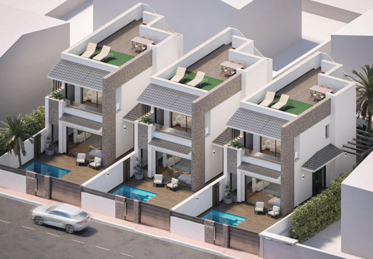 Obra nueva - Villa -
San Pedro del Pinatar - Pueblo