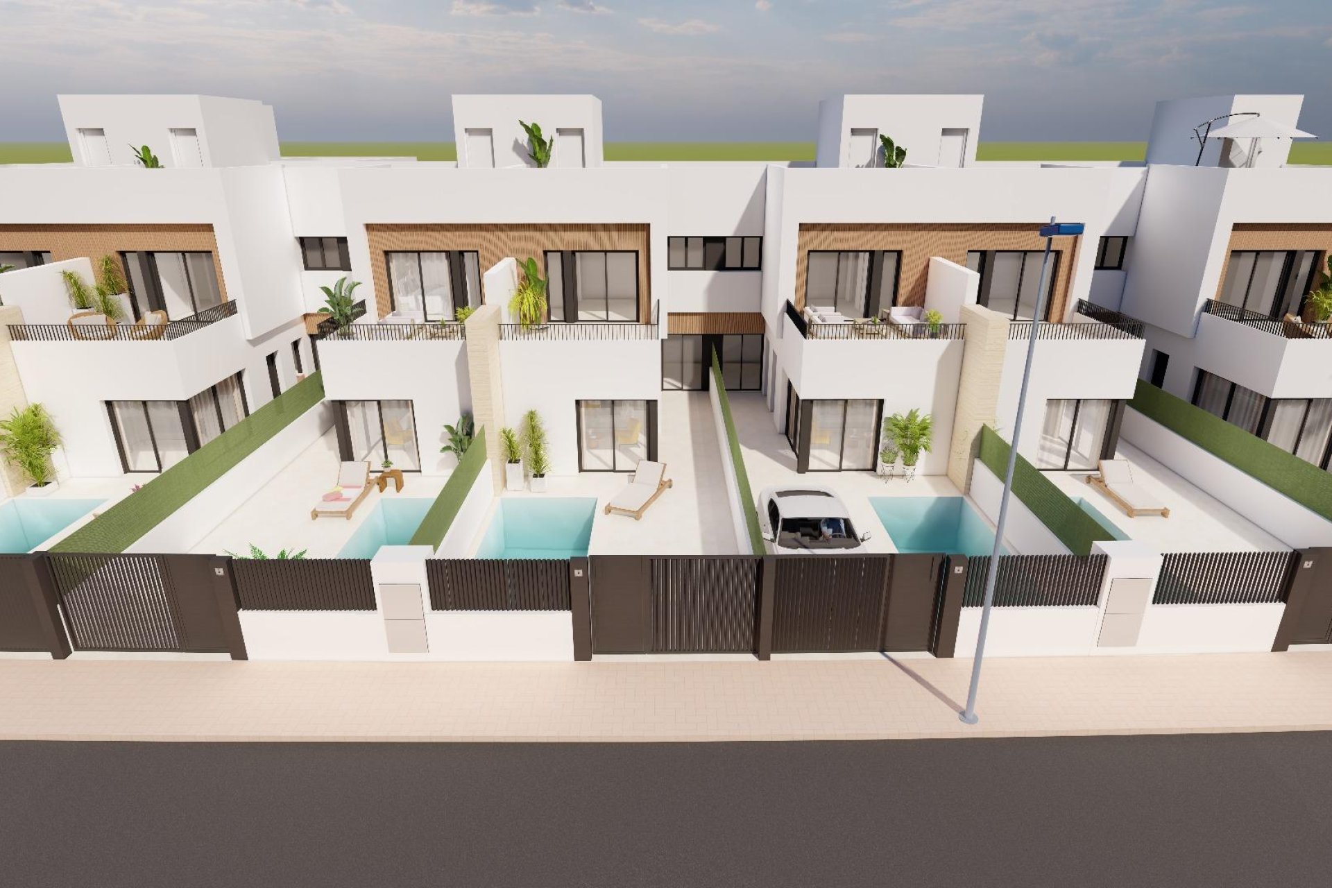 Obra nueva - Villa -
Santiago de la Ribera