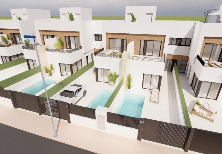 Obra nueva - Villa -
Santiago de la Ribera