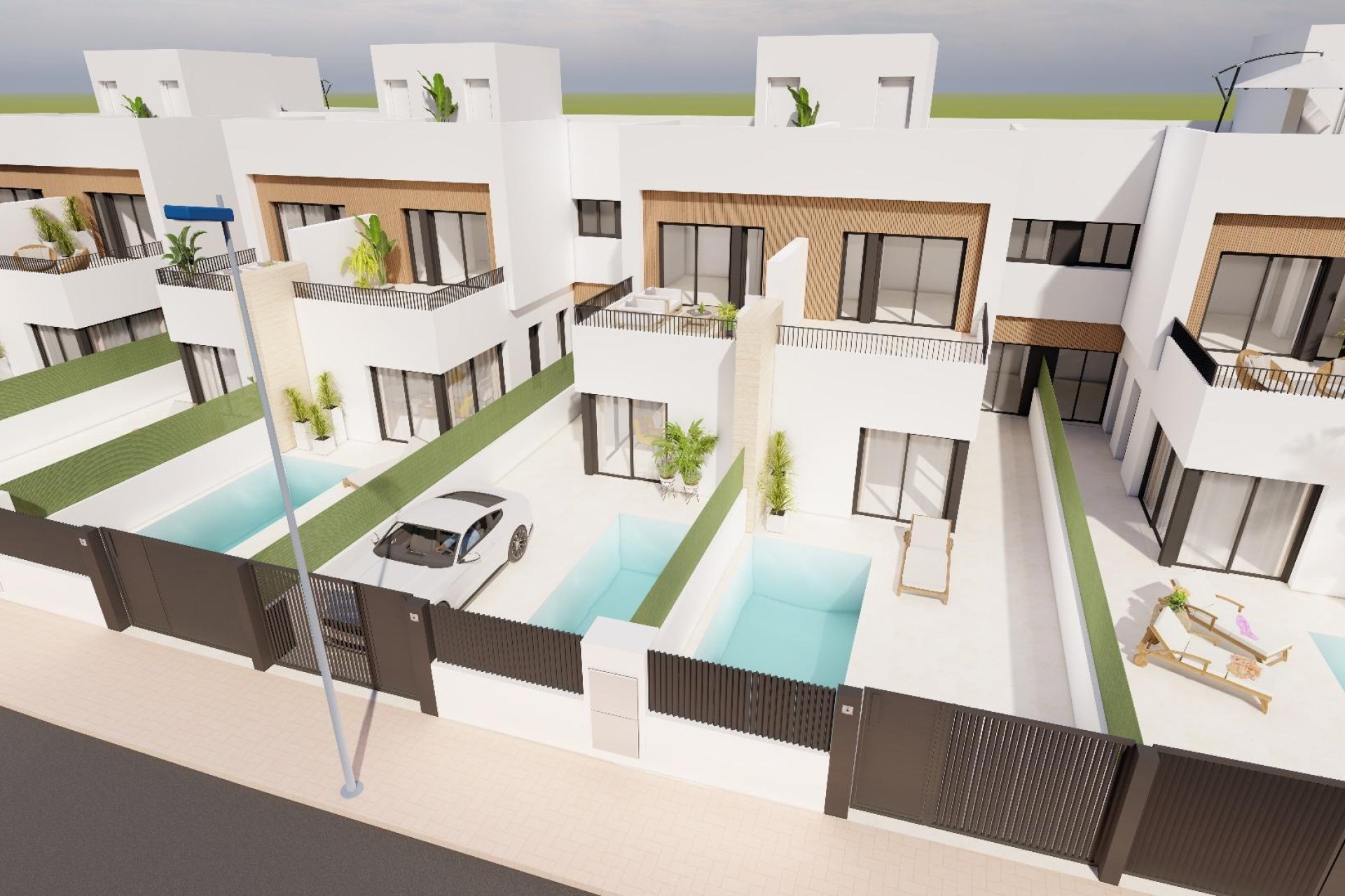 Obra nueva - Villa -
Santiago de la Ribera