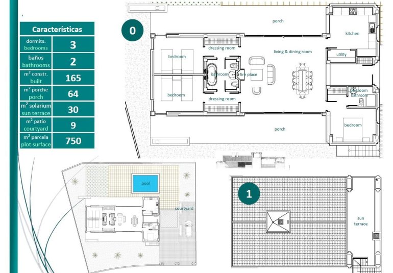 Obra nueva - Villa -
Sucina - Peraleja Golf