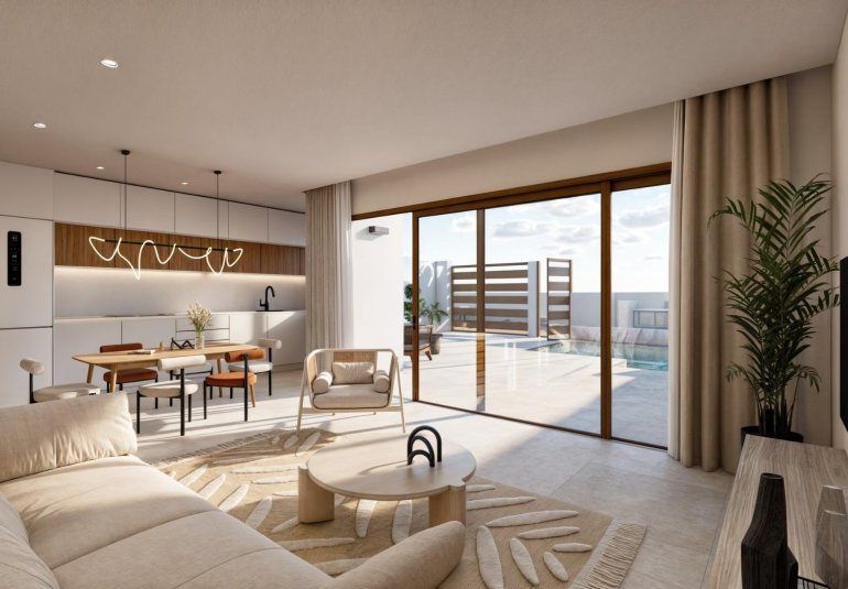 Obra nueva - Villa -
Torre Pacheco - pueblo