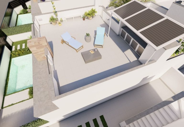 Obra nueva - Villa -
Torre Pacheco - Roldán