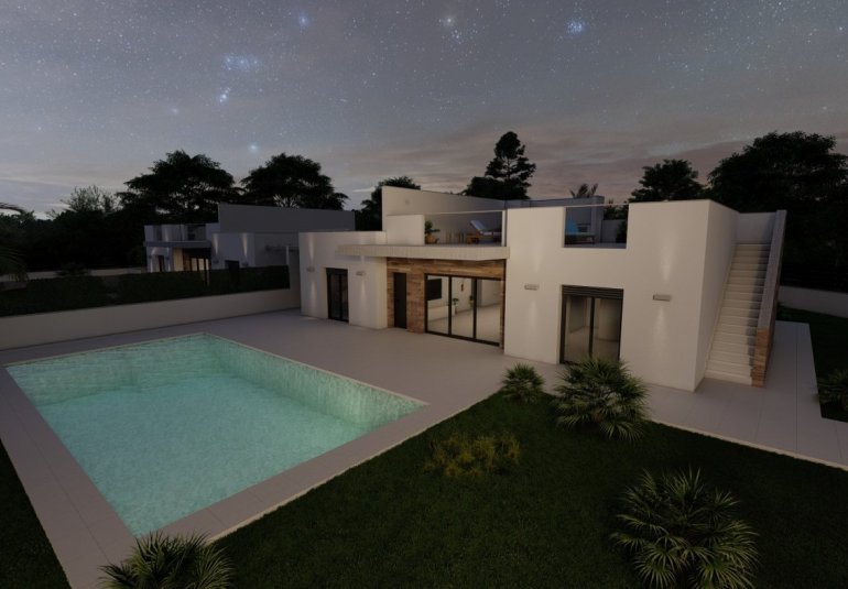 Obra nueva - Villa -
Torre Pacheco - Roldán