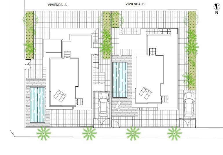 Obra nueva - Villa -
Torrevieja - La Mata