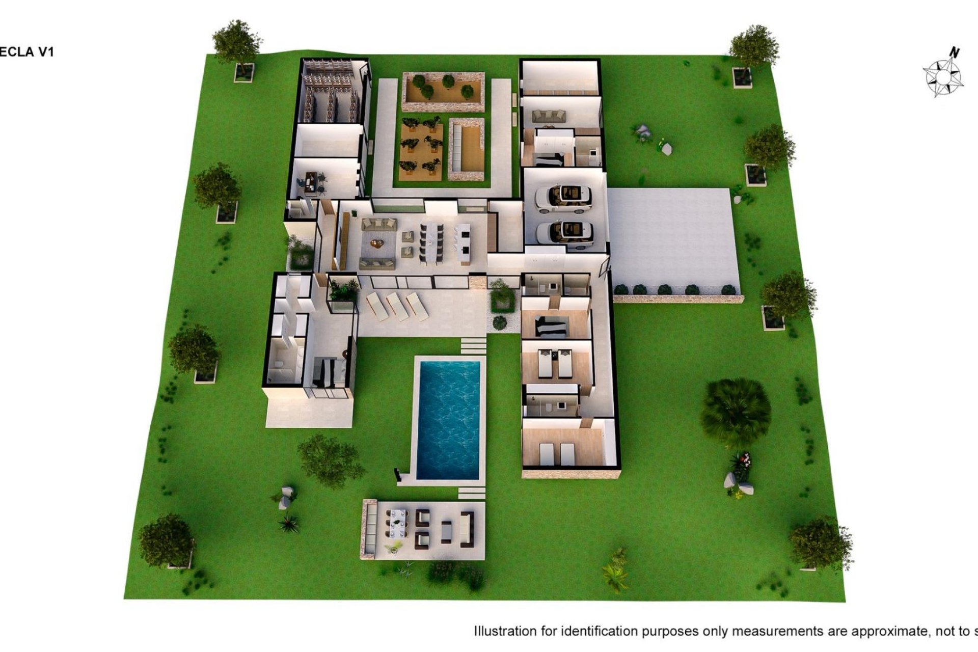 Obra nueva - Villa -
Yecla