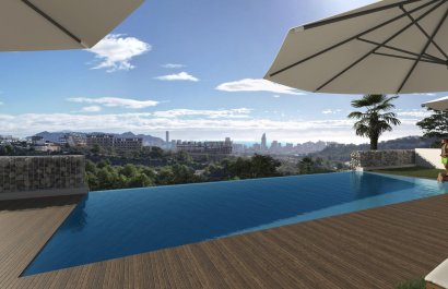 Penthouse - Rynek Pierwotny - Finestrat -
                Balcon de finestrat