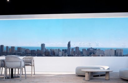 Penthouse - Rynek Pierwotny - Finestrat -
                Balcon de finestrat