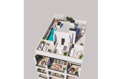 Penthouse - Rynek Pierwotny - Torrevieja -
                Playa de El Cura