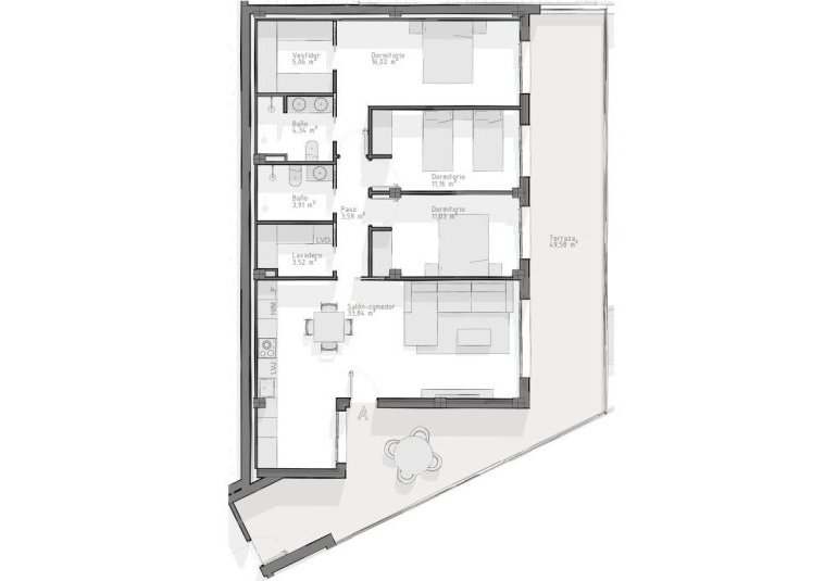 Rynek Pierwotny - Apartament -
Águilas - Playa del Hornillo