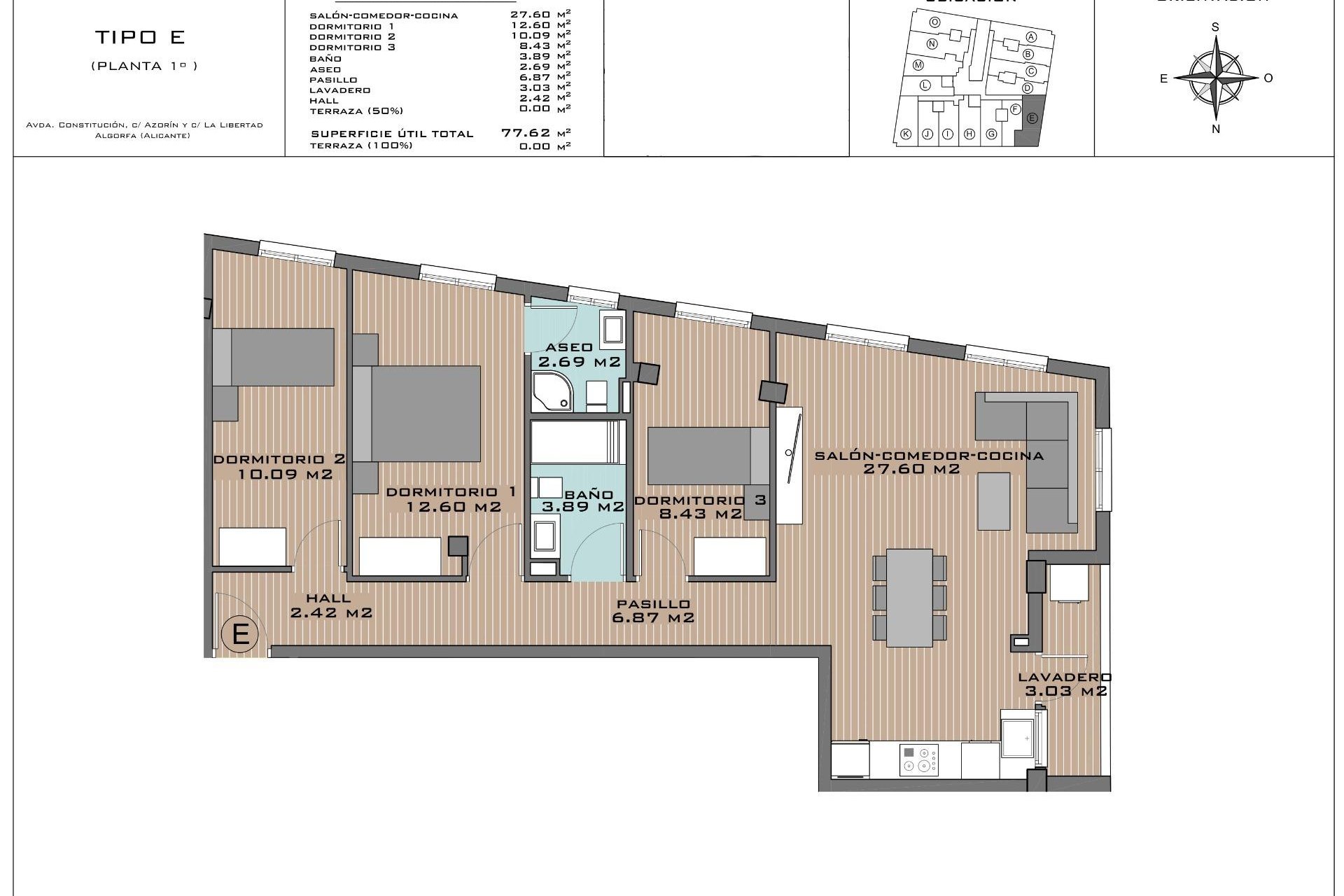 Rynek Pierwotny - Apartament -
Algorfa - Pueblo