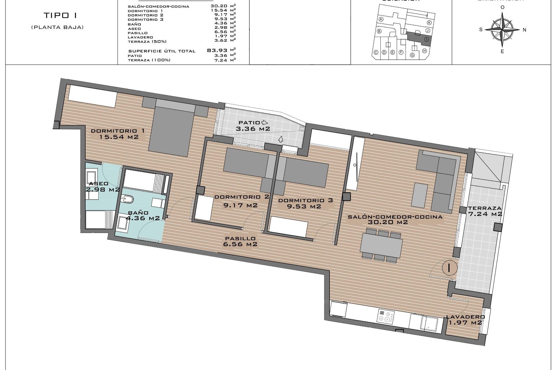 Rynek Pierwotny - Apartament -
Algorfa - Pueblo