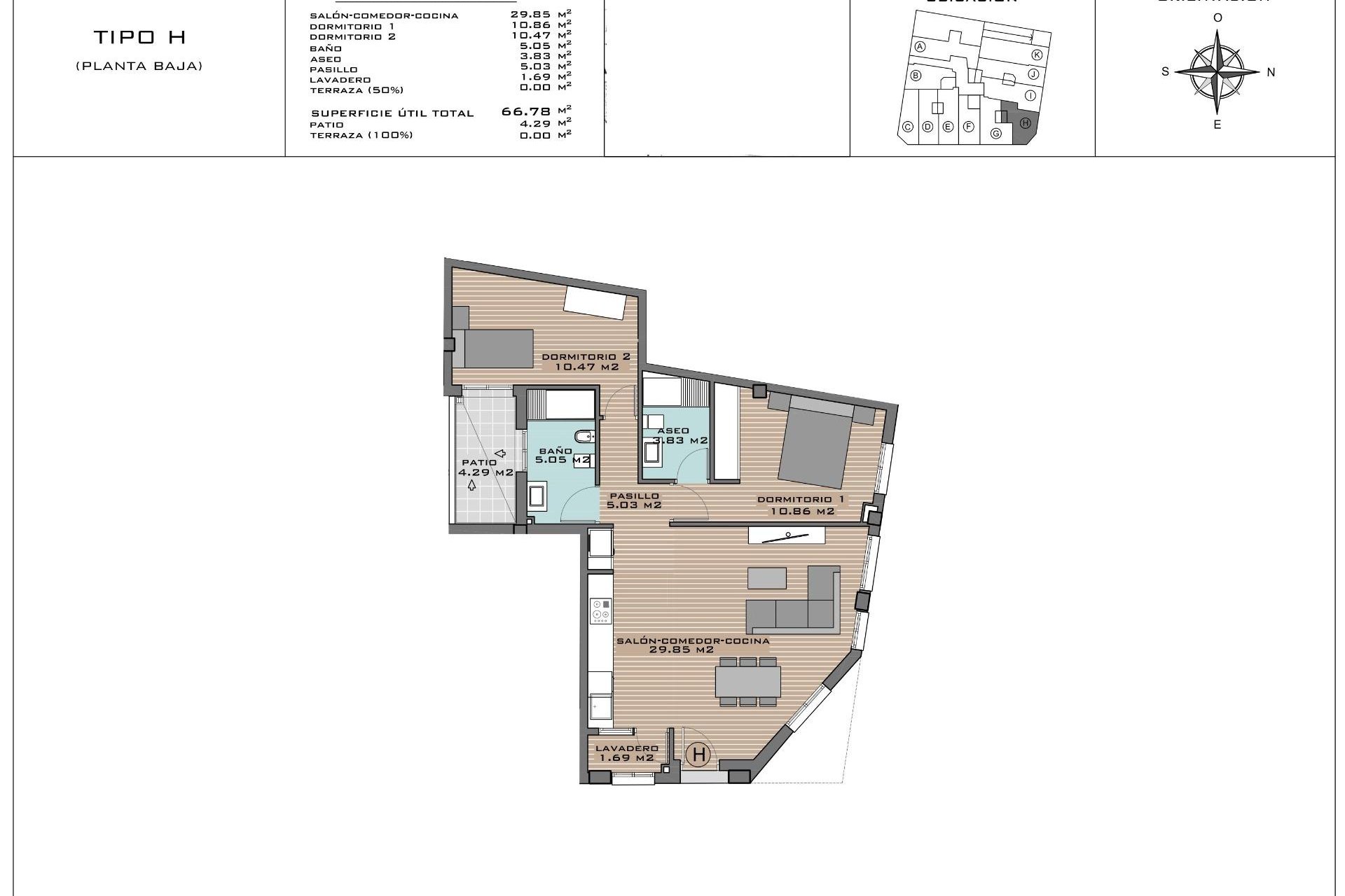 Rynek Pierwotny - Apartament -
Algorfa - Pueblo