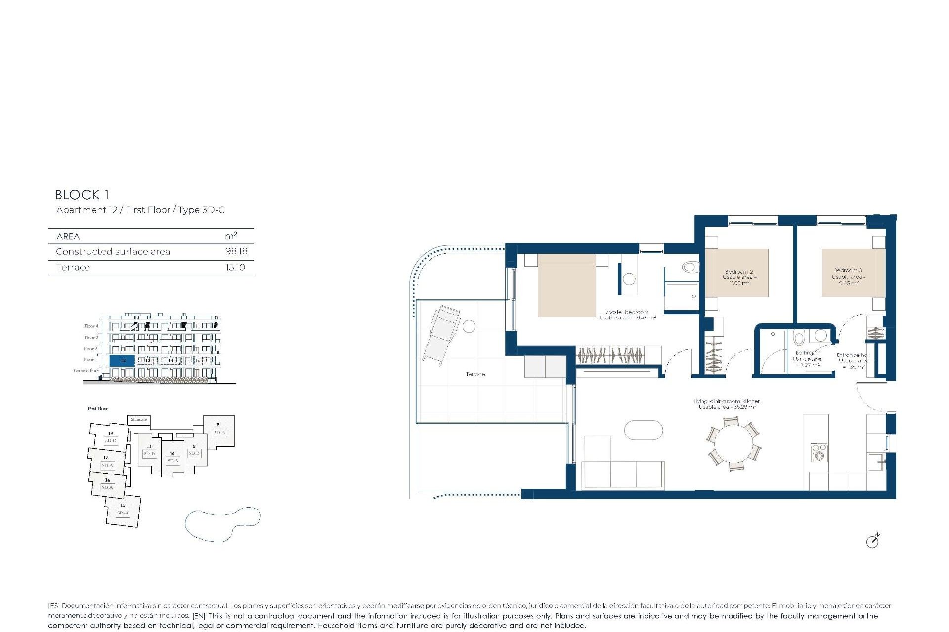 Rynek Pierwotny - Apartament -
BAÑOS Y MENDIGO - El Valle Golf