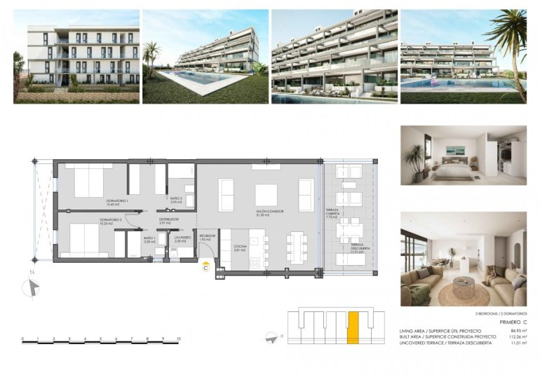 Rynek Pierwotny - Apartament -
Cartagena - Mar de Cristal
