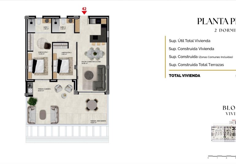 Rynek Pierwotny - Apartament -
Finestrat - Balcon de finestrat