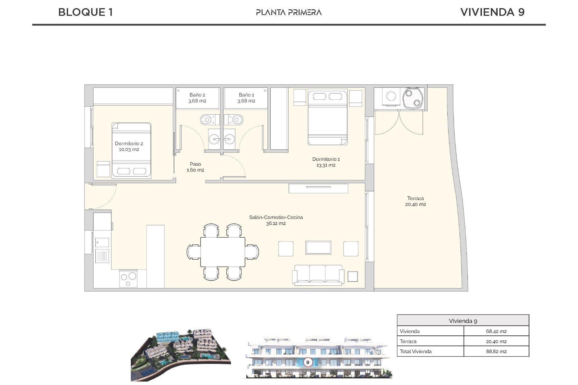 Rynek Pierwotny - Apartament -
Finestrat - Puig Campana Golf