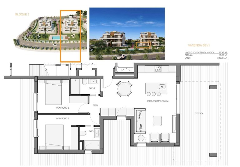 Rynek Pierwotny - Apartament -
Fuente Álamo - Hacienda del Alamo