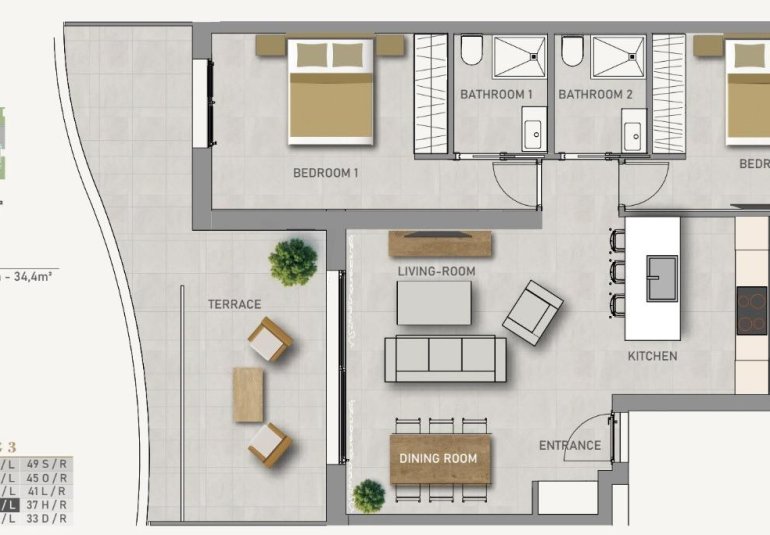 Rynek Pierwotny - Apartament -
Guardamar del Segura - El Raso
