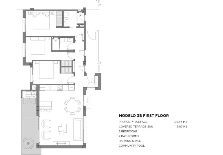 Rynek Pierwotny - Apartament -
Los Alcázares - Parque Diana