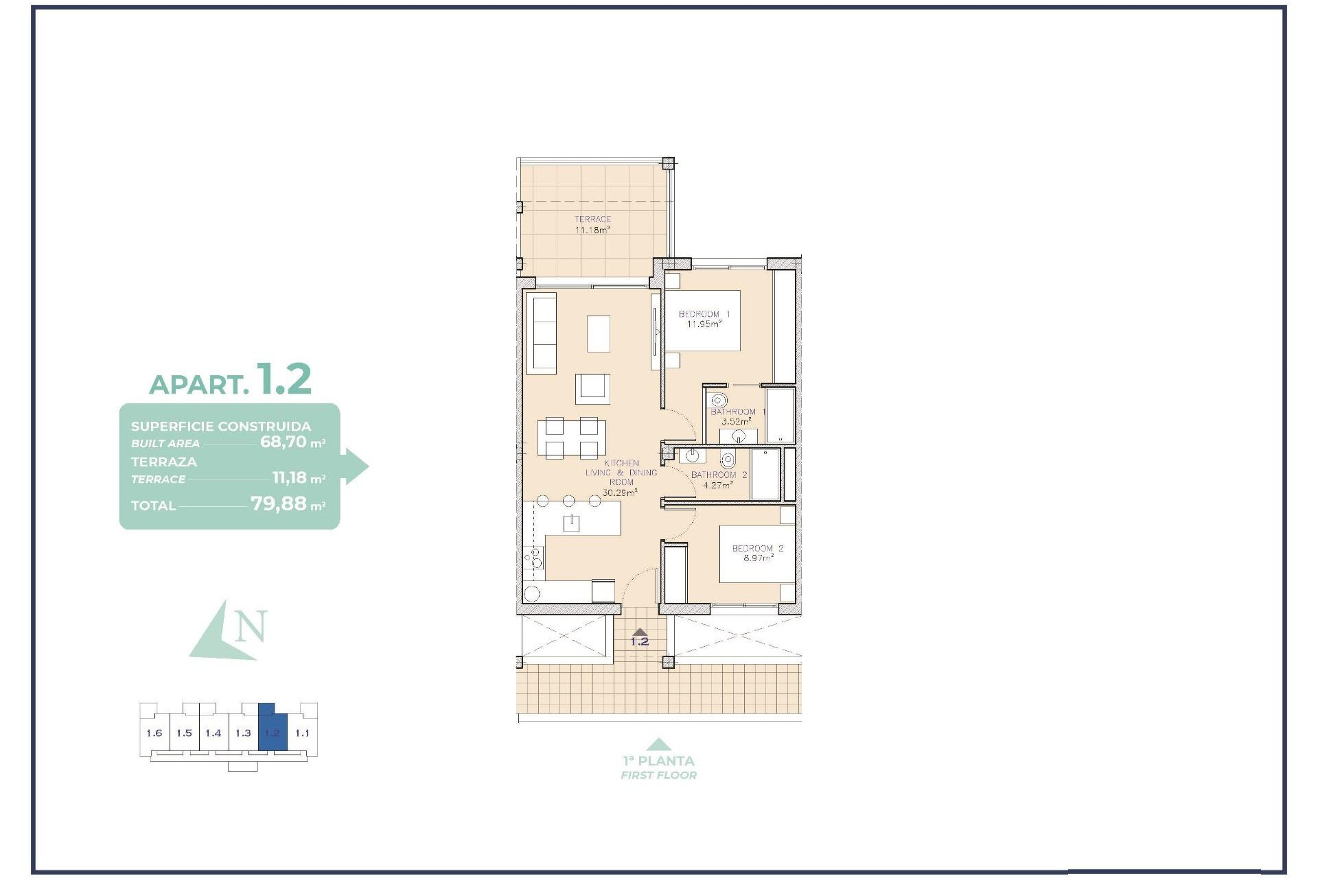 Rynek Pierwotny - Apartament -
Los Alcázares - Serena Golf