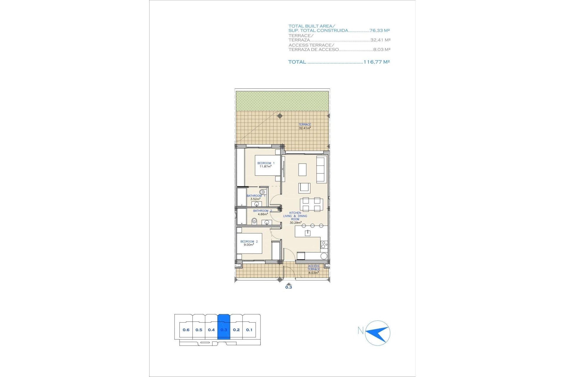 Rynek Pierwotny - Apartament -
Los Alcázares - Serena Golf