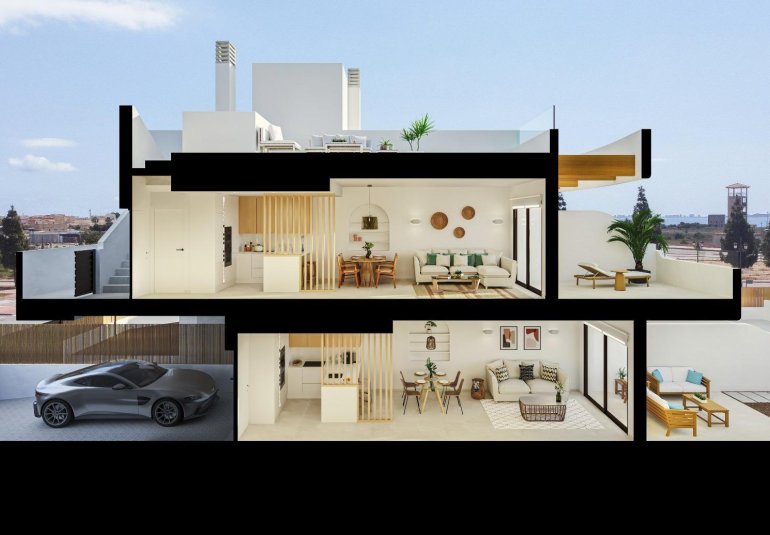 Rynek Pierwotny - Apartament -
Los Alcázares - Torre del Rame