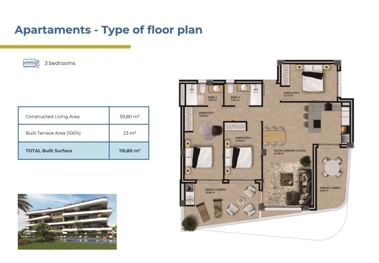 Rynek Pierwotny - Apartament -
Orihuela Costa - La Ciñuelica