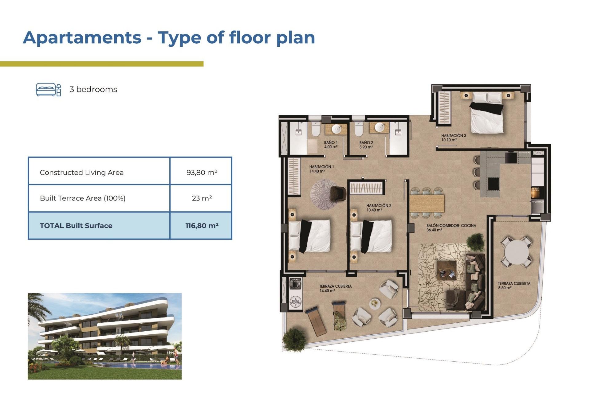 Rynek Pierwotny - Apartament -
Orihuela Costa - La Ciñuelica