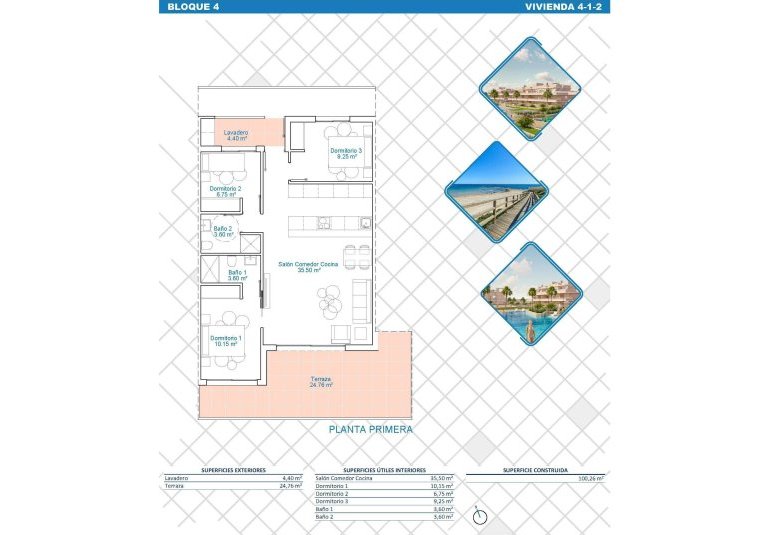 Rynek Pierwotny - Apartament -
Pilar de la Horadada - Lo Monte