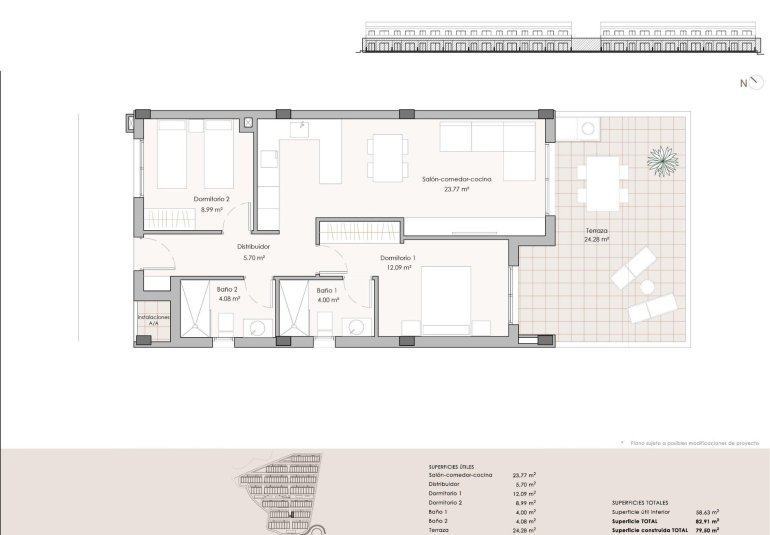 Rynek Pierwotny - Apartament -
Pulpi - Aguilón Golf