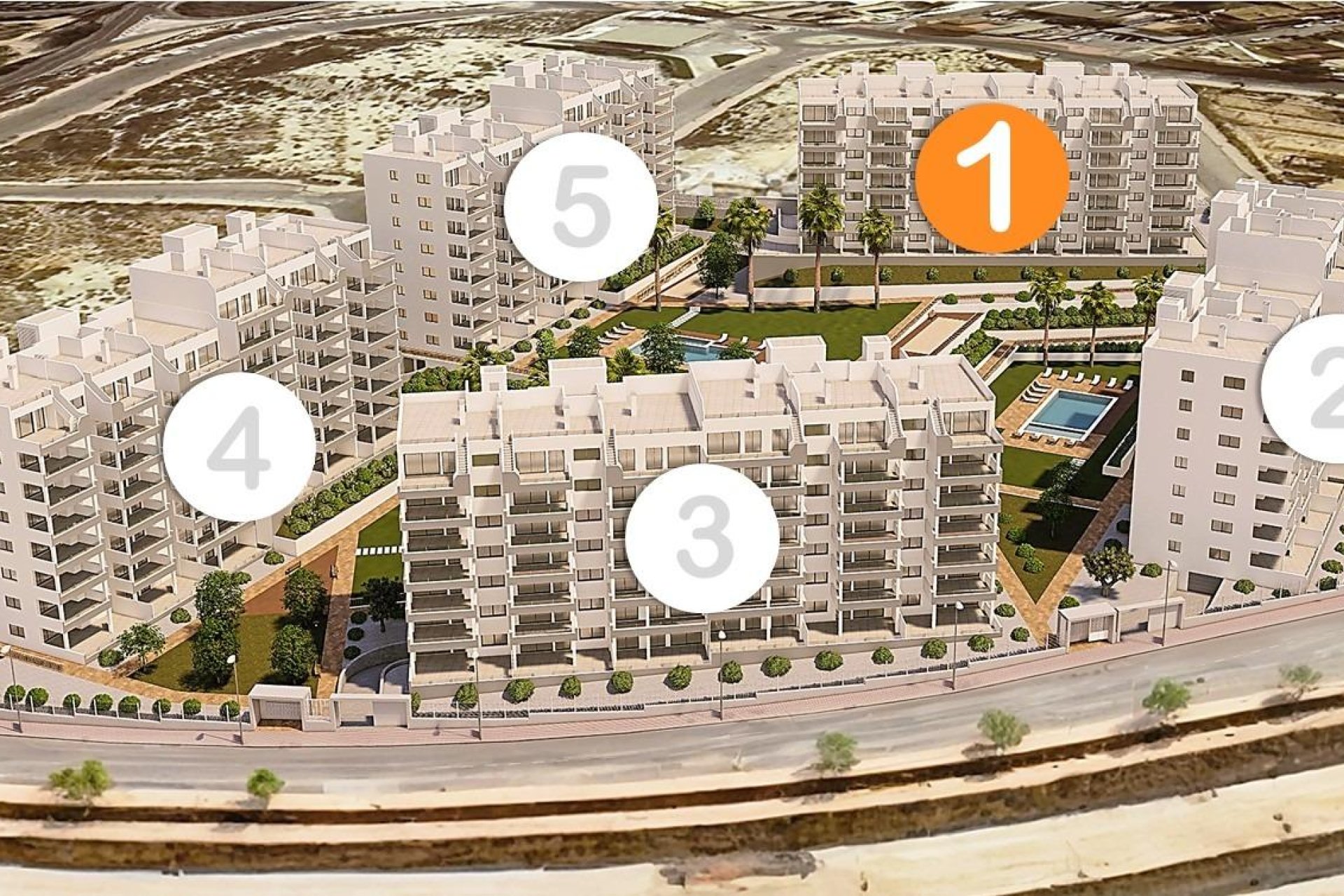 Rynek Pierwotny - Apartament -
San Miguel - Pueblo