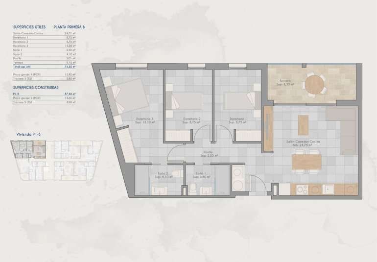 Rynek Pierwotny - Apartament -
San Pedro del Pinatar - Lo Pagan, San Pedro del Pinatar