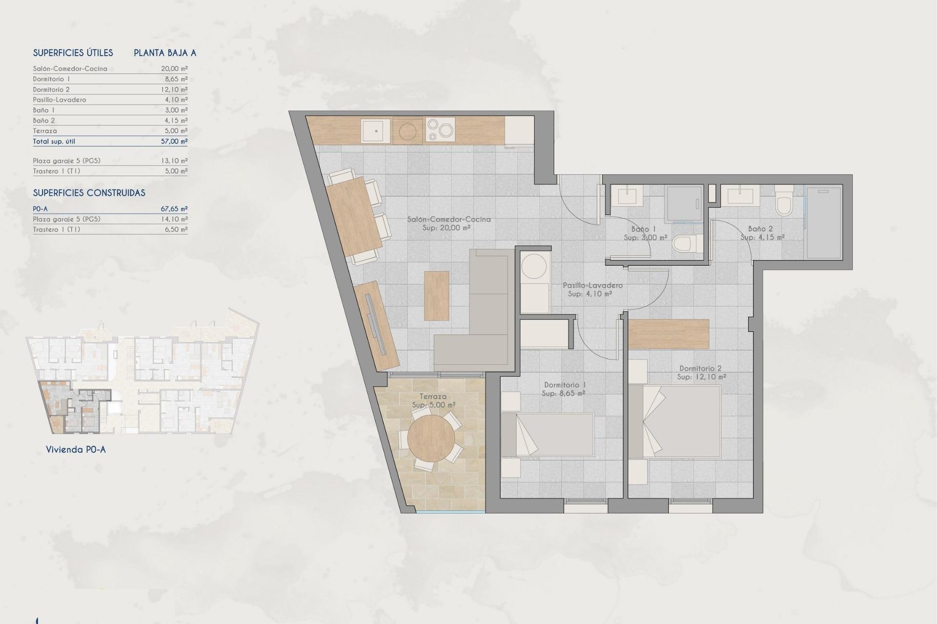 Rynek Pierwotny - Apartament -
San Pedro del Pinatar - Lo Pagan, San Pedro del Pinatar