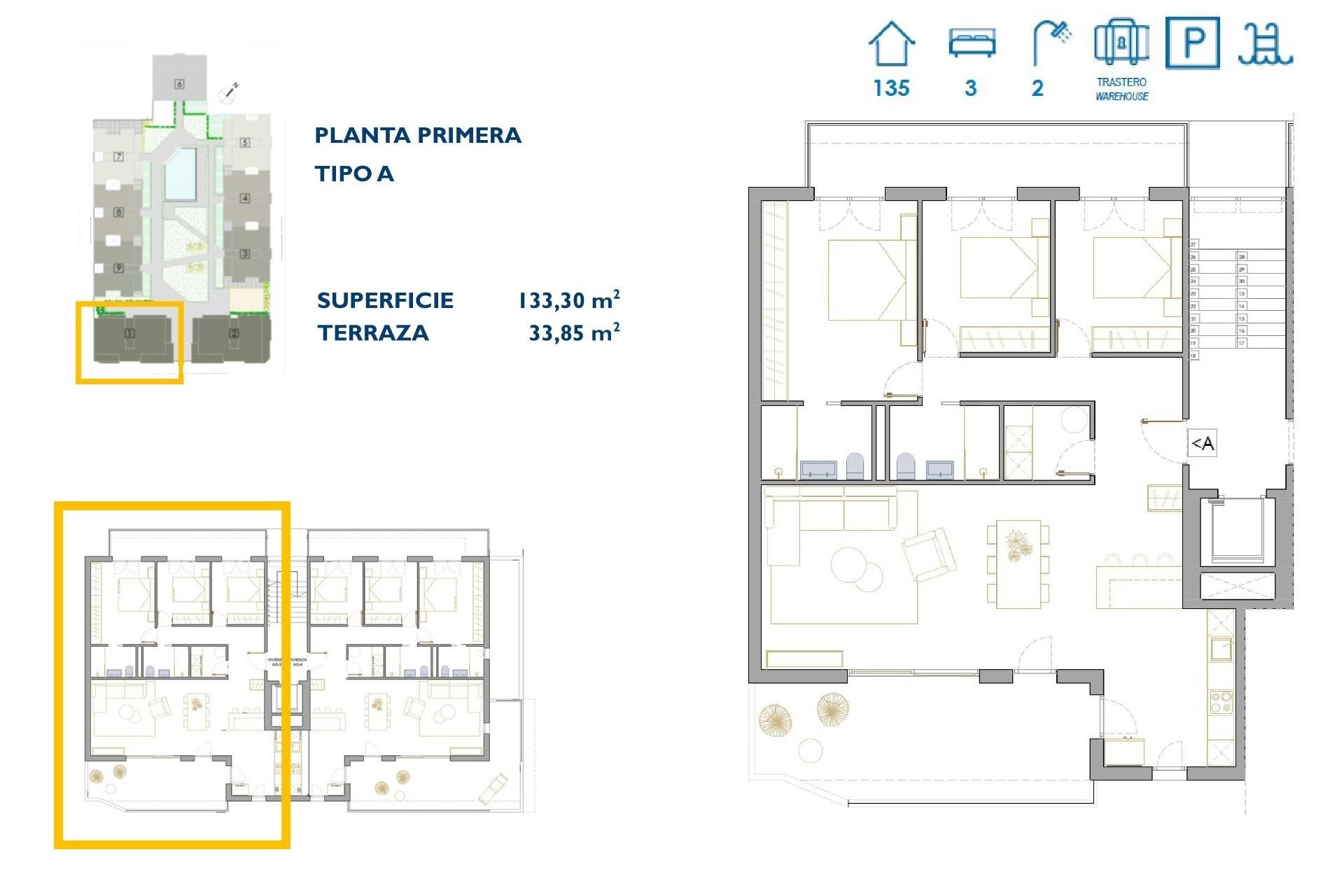 Rynek Pierwotny - Apartament -
San Pedro del Pinatar - Pueblo