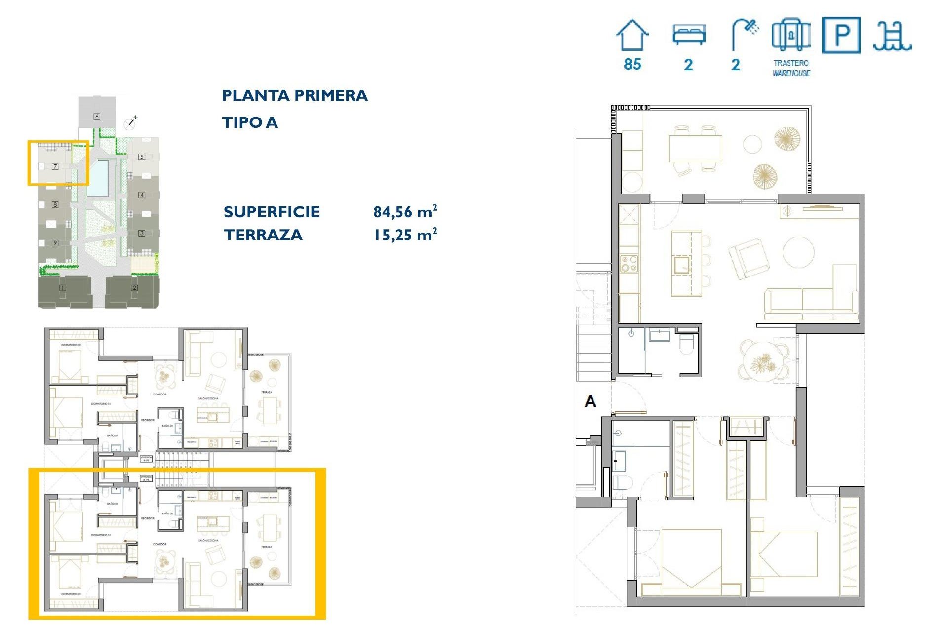 Rynek Pierwotny - Apartament -
San Pedro del Pinatar - Pueblo