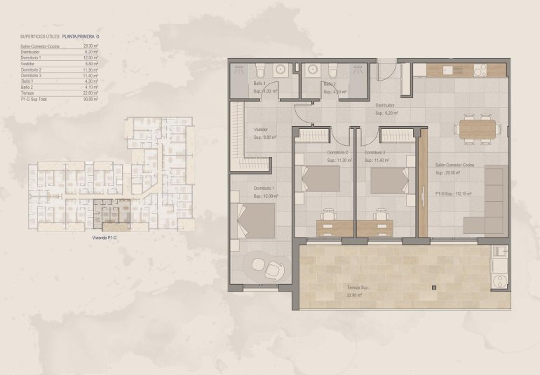 Rynek Pierwotny - Apartament -
Torre Pacheco - Centro