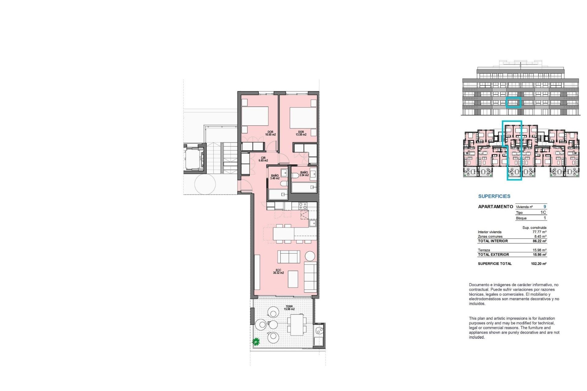Rynek Pierwotny - Apartament -
Torre Pacheco - Santa Rosalia Lake And Life Resort
