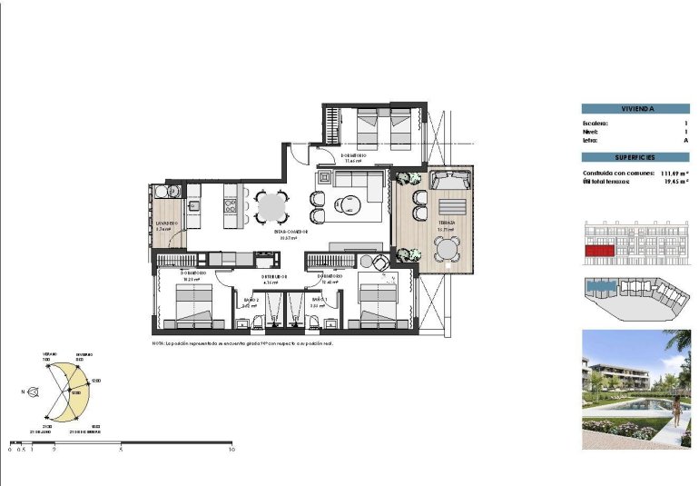 Rynek Pierwotny - Apartament -
Torre Pacheco - Santa Rosalia Lake And Life Resort