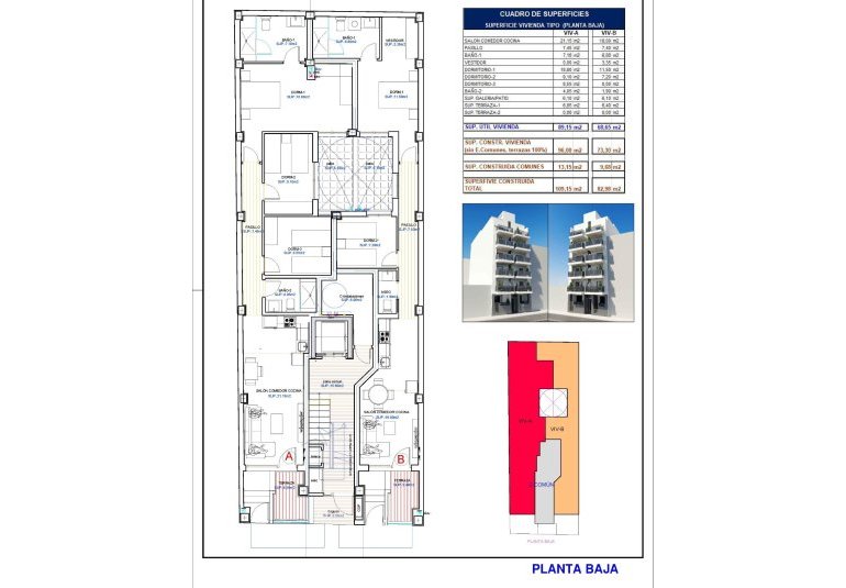 Rynek Pierwotny - Apartament -
Torrevieja - Playa de El Cura