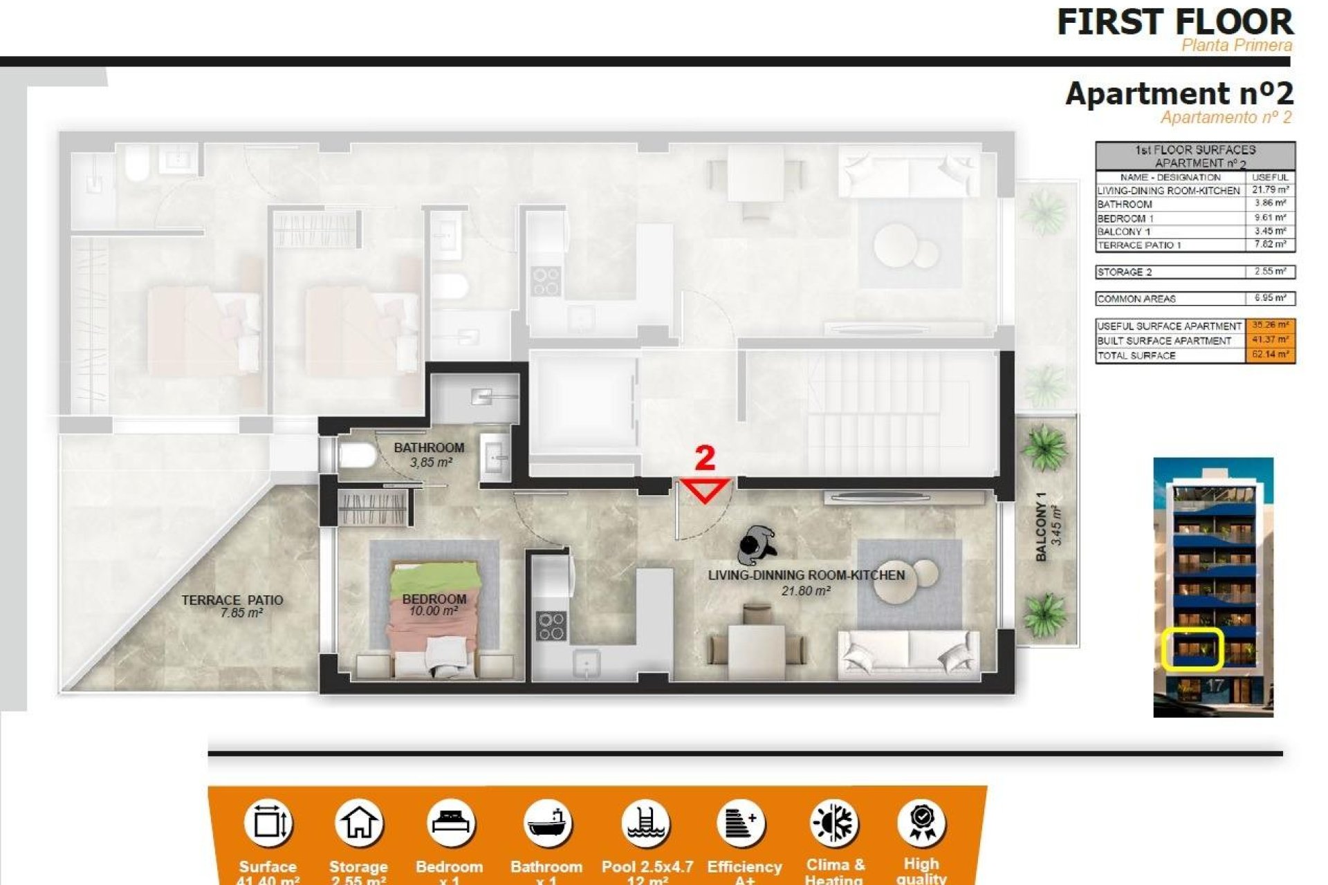 Rynek Pierwotny - Apartament -
Torrevieja - Playa del Acequión
