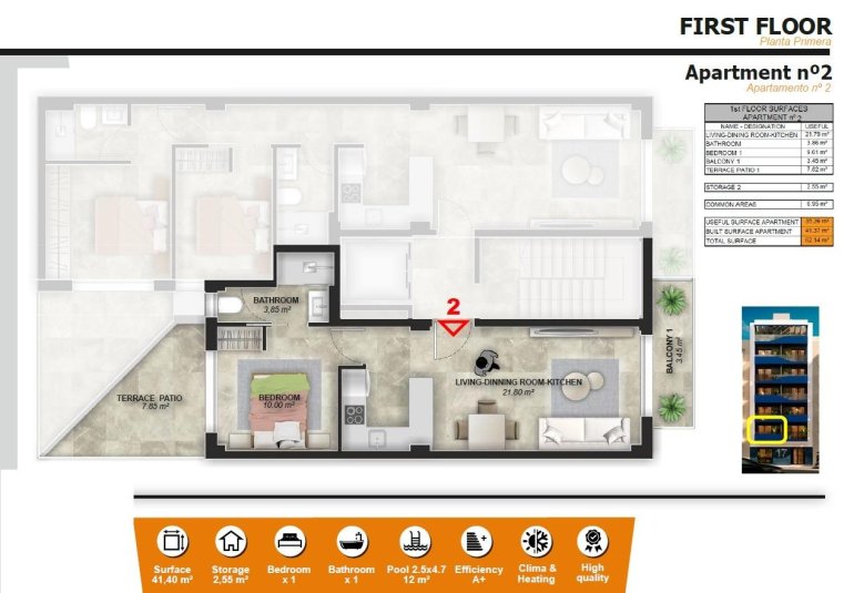 Rynek Pierwotny - Apartament -
Torrevieja - Playa del Acequión